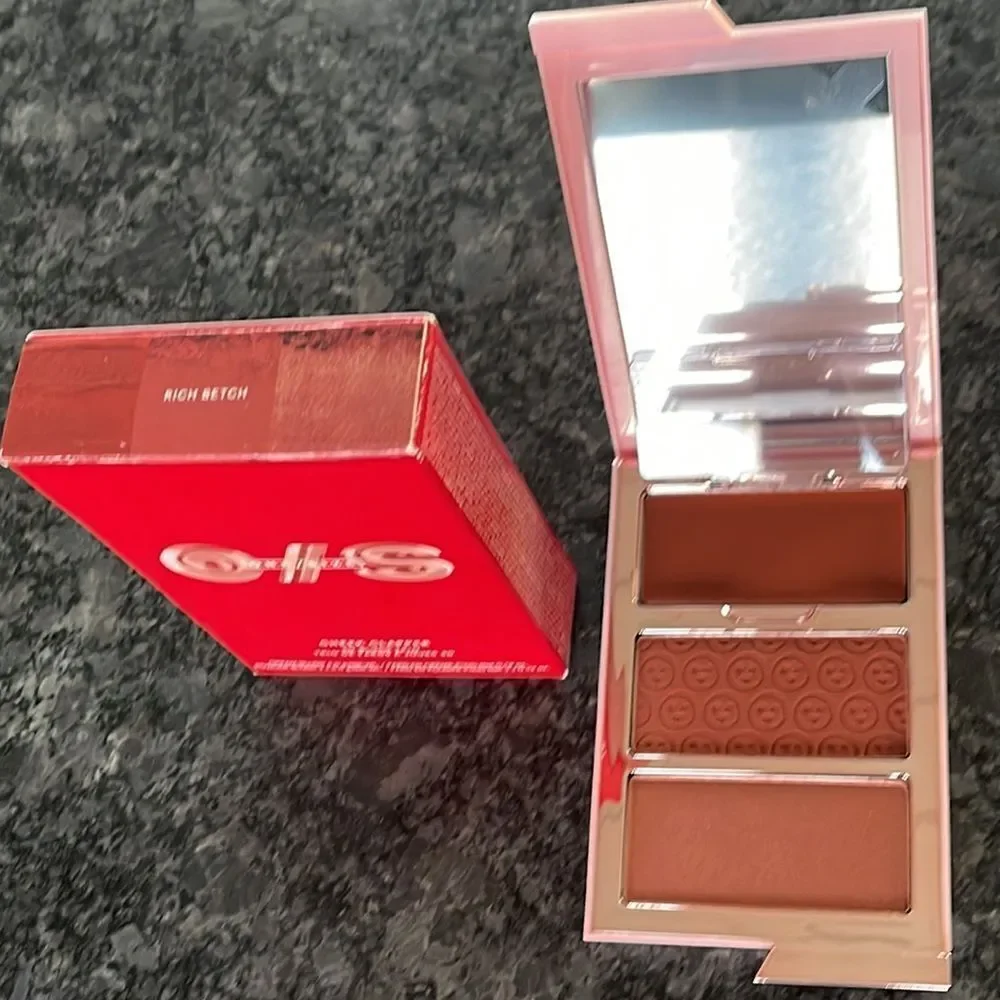 O/S One Size by Patrick Starrr Cheek Clapper 3D Blush Trio Rich Betch BNIB